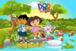 外语教学动画片《爱探险的朵拉/Dora the Explorer》英文版全8季+英文绘本+电影无字幕合集[AVI/PDF/34.94GB]百度云网盘下载