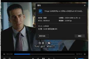 美剧《危机边缘/Fringe/F档案》第1-5季100集高清1080P百度云网盘下载外挂中英双字[MKV/192.65GB]