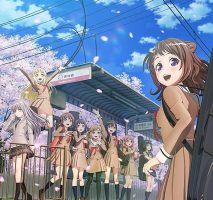 动画动漫《BanG Dream! 第二季》高清BD1080P.日语中字.(2019)百度云网盘下载[MP4/2.25GB]